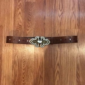 Miss Me Brand Leather Belt